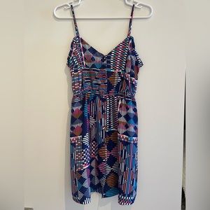Bar III, size medium, colorful dress.